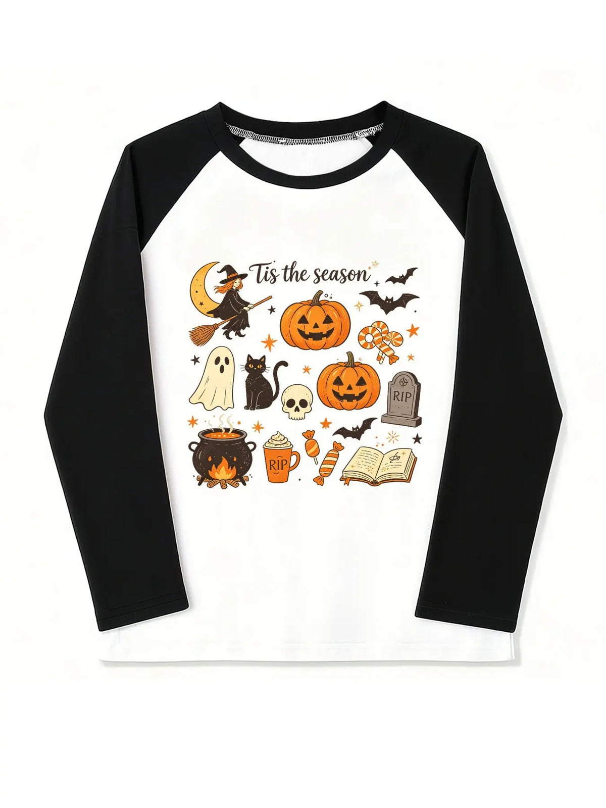 Halloween Print Lightweight Unisex Sweatshirt