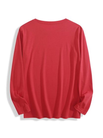 Halloween Ghost Print Long Sleeve Unisex T-Shirt
