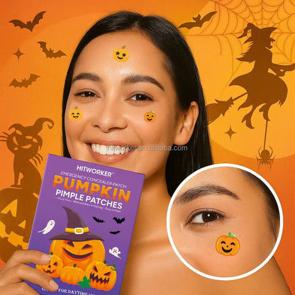 Halloween Star Acne Patches — Hydrocolloid Spot Stickers