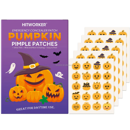 Halloween Star Acne Patches — Hydrocolloid Spot Stickers