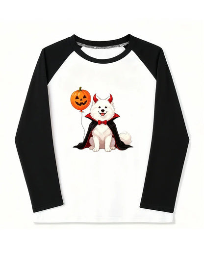 Halloween Print Lightweight Unisex Sweatshirt