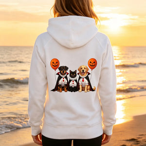 Halloween Lined Fleece Hoodie — Men's Heavy Blend Pullover