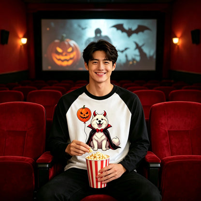 Halloween Print Lightweight Unisex Sweatshirt