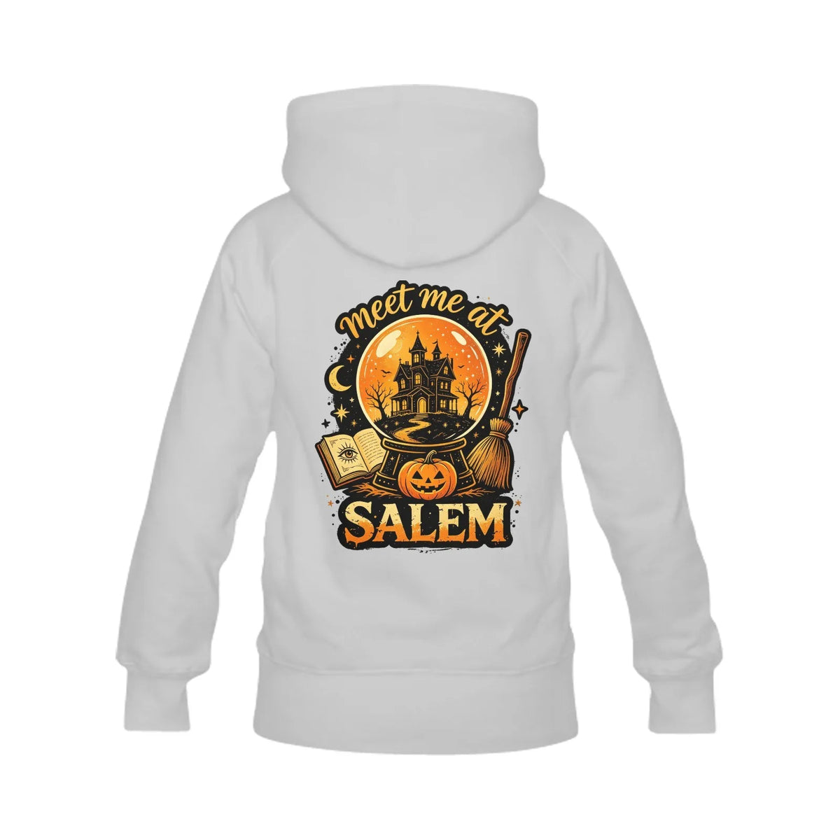 Halloween Lined Fleece Hoodie — Men's Heavy Blend Pullover