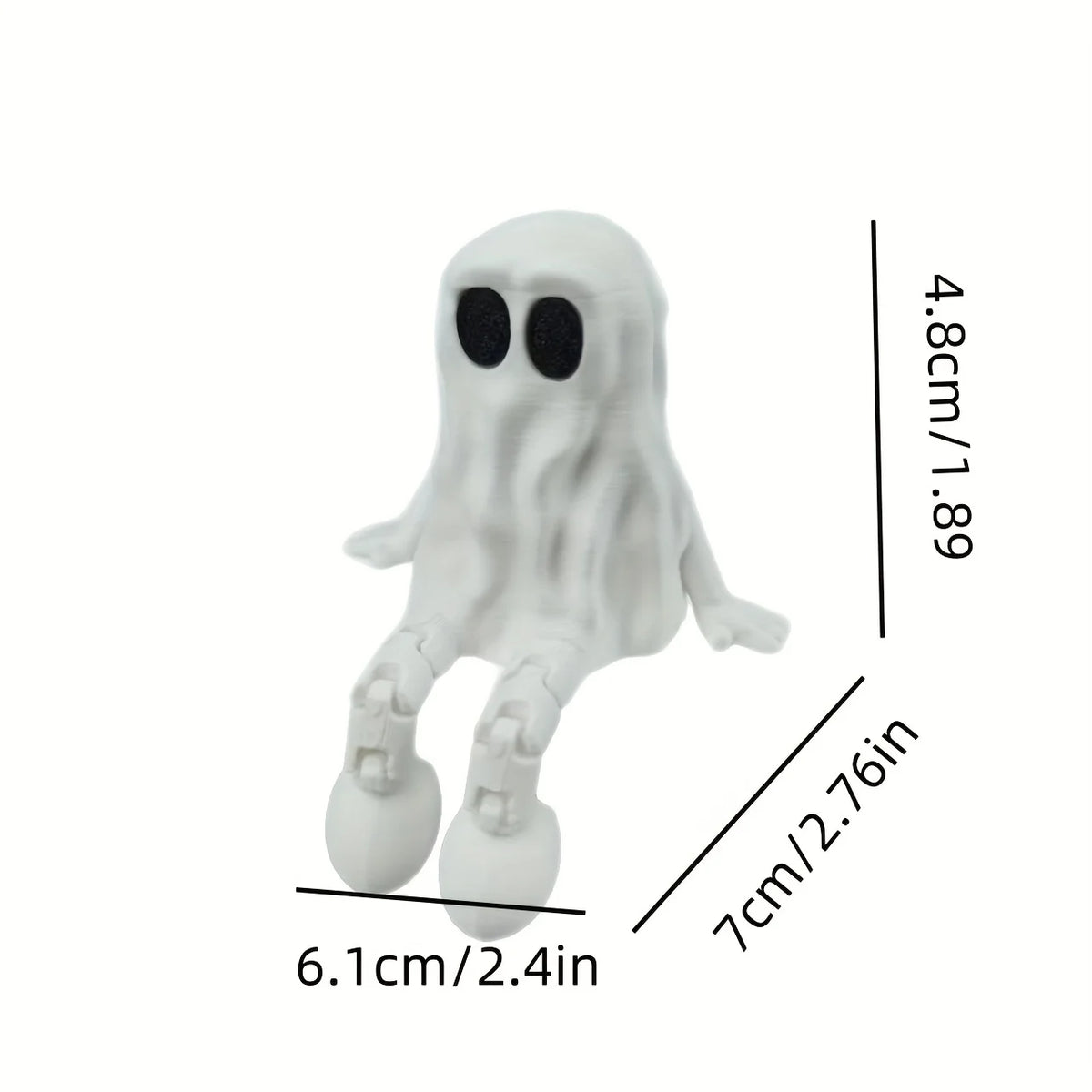Articulated Ghost Halloween Decor Figure