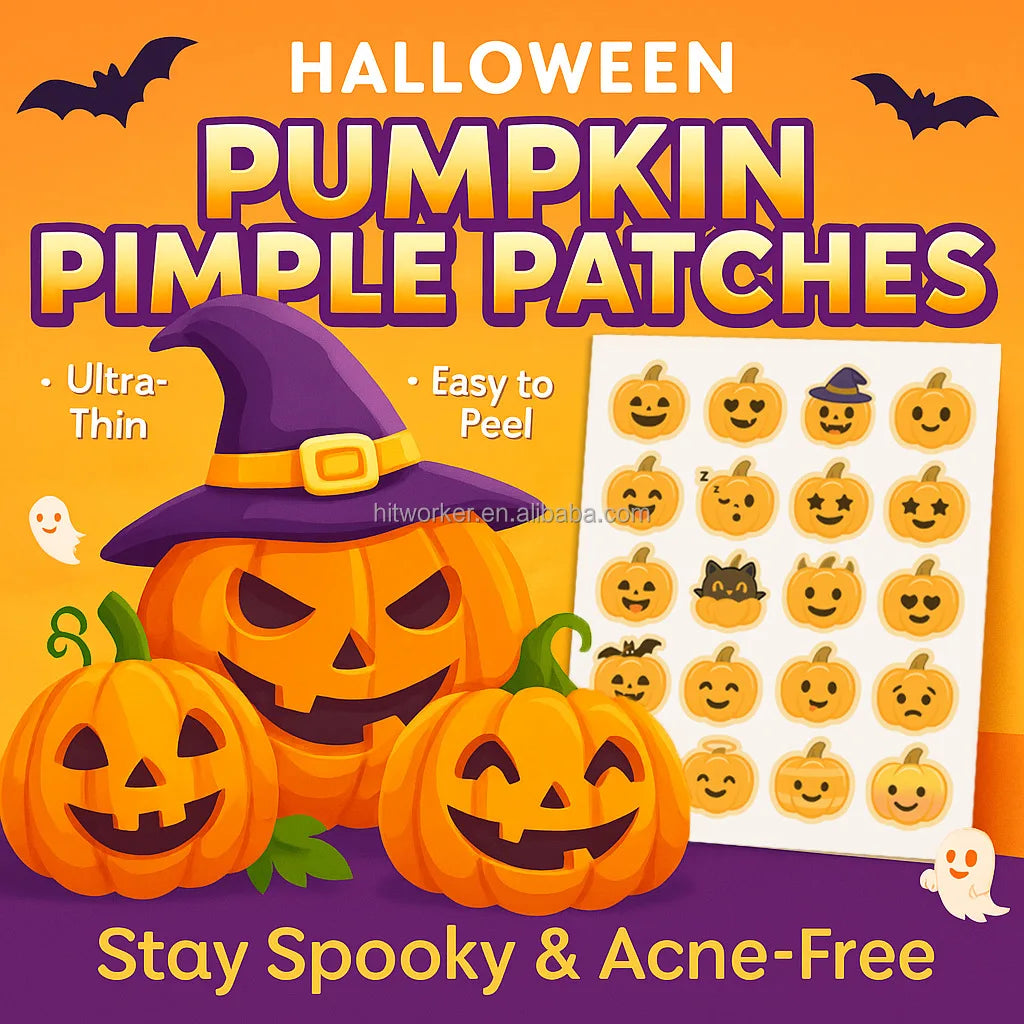 Halloween Star Acne Patches — Hydrocolloid Spot Stickers