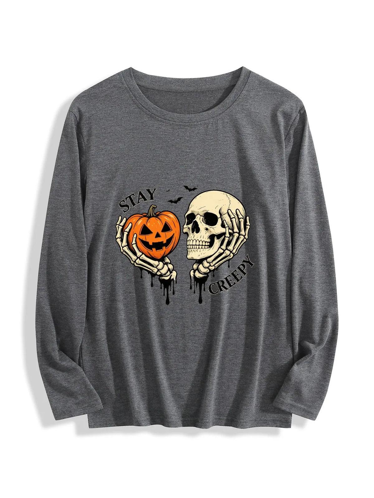 Halloween Print Long Sleeve Unisex T-Shirt