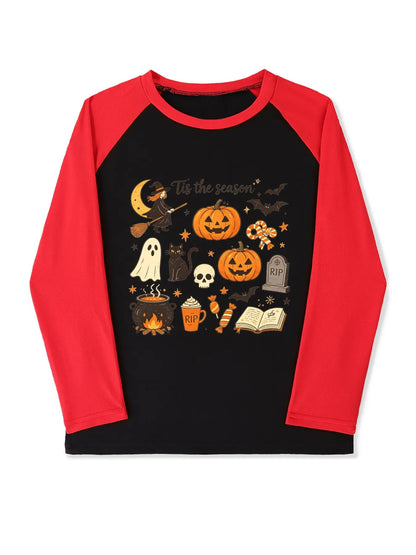 Halloween Print Lightweight Unisex Sweatshirt